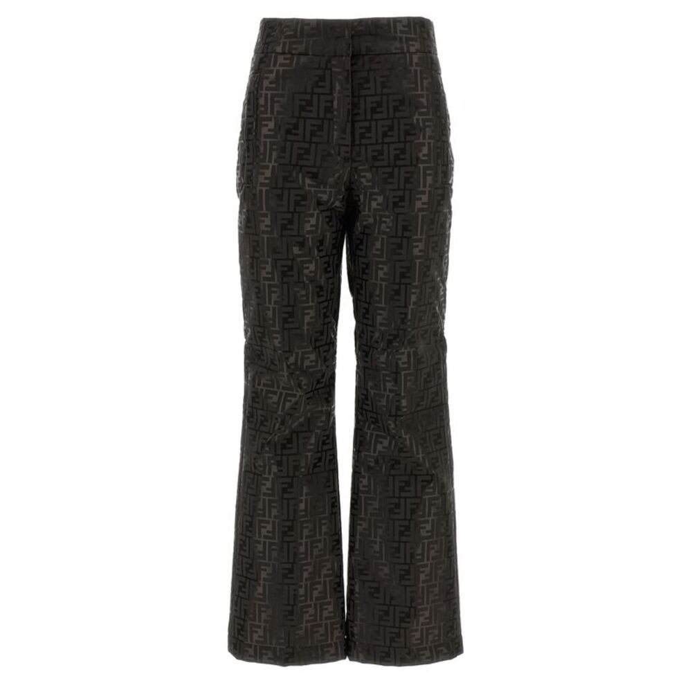 Fendi Brown Cotton Athletic Women's Pants